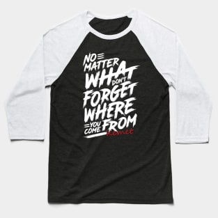 Where You Come From Kemet Baseball T-Shirt